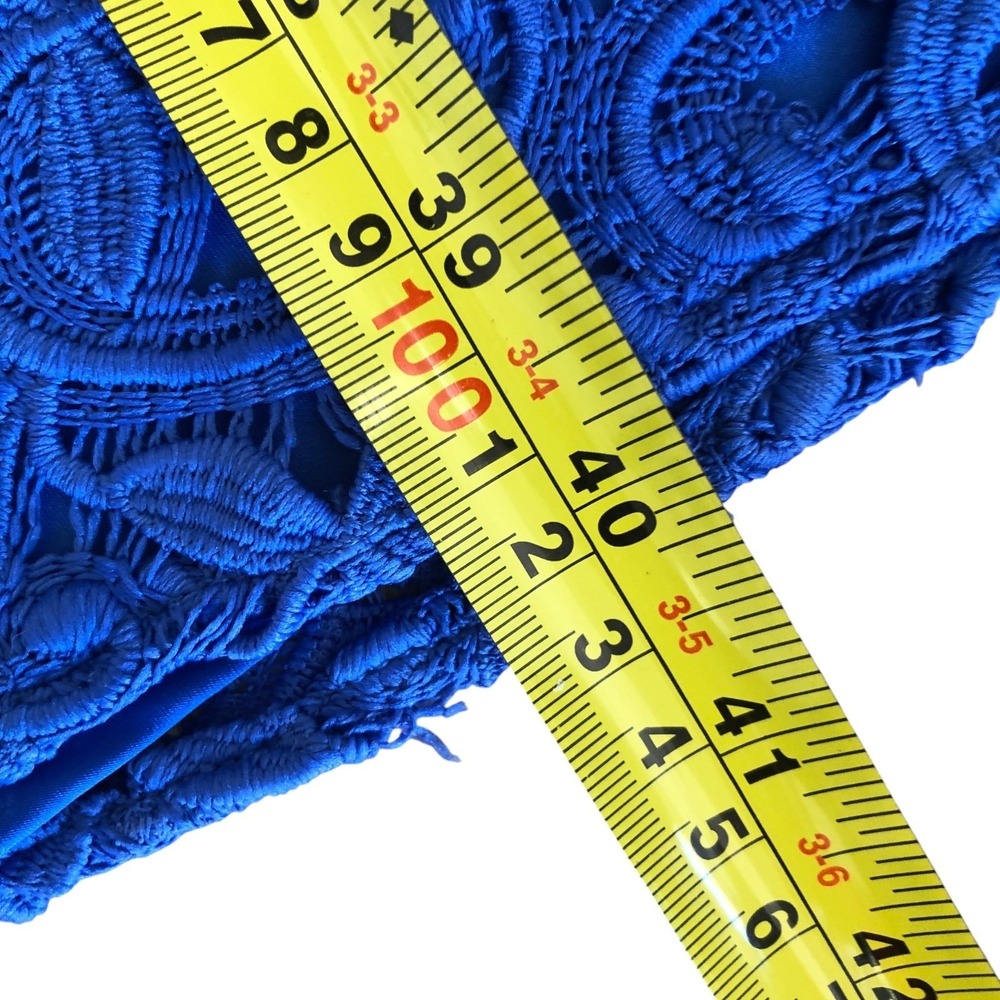 Zara Cobalt Lace Sheath Dress - Picture 13 of 15